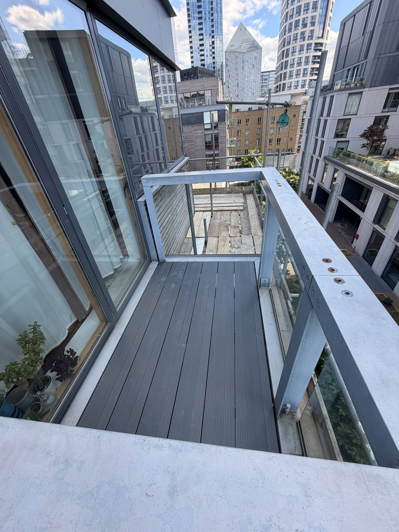 Balcony installation