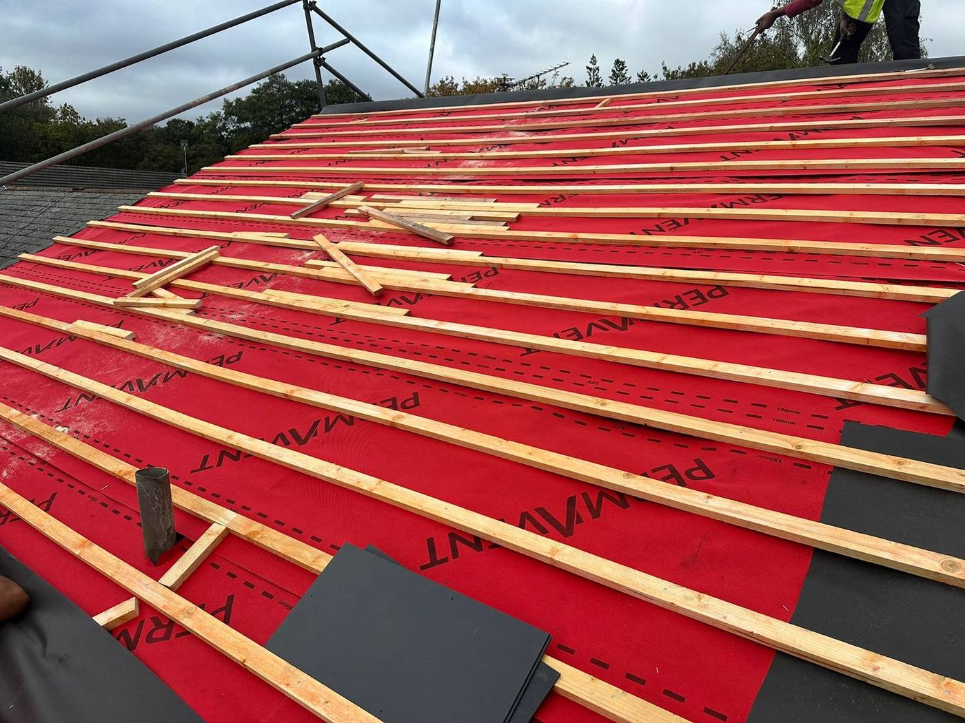 New eaves and rainwater goods
